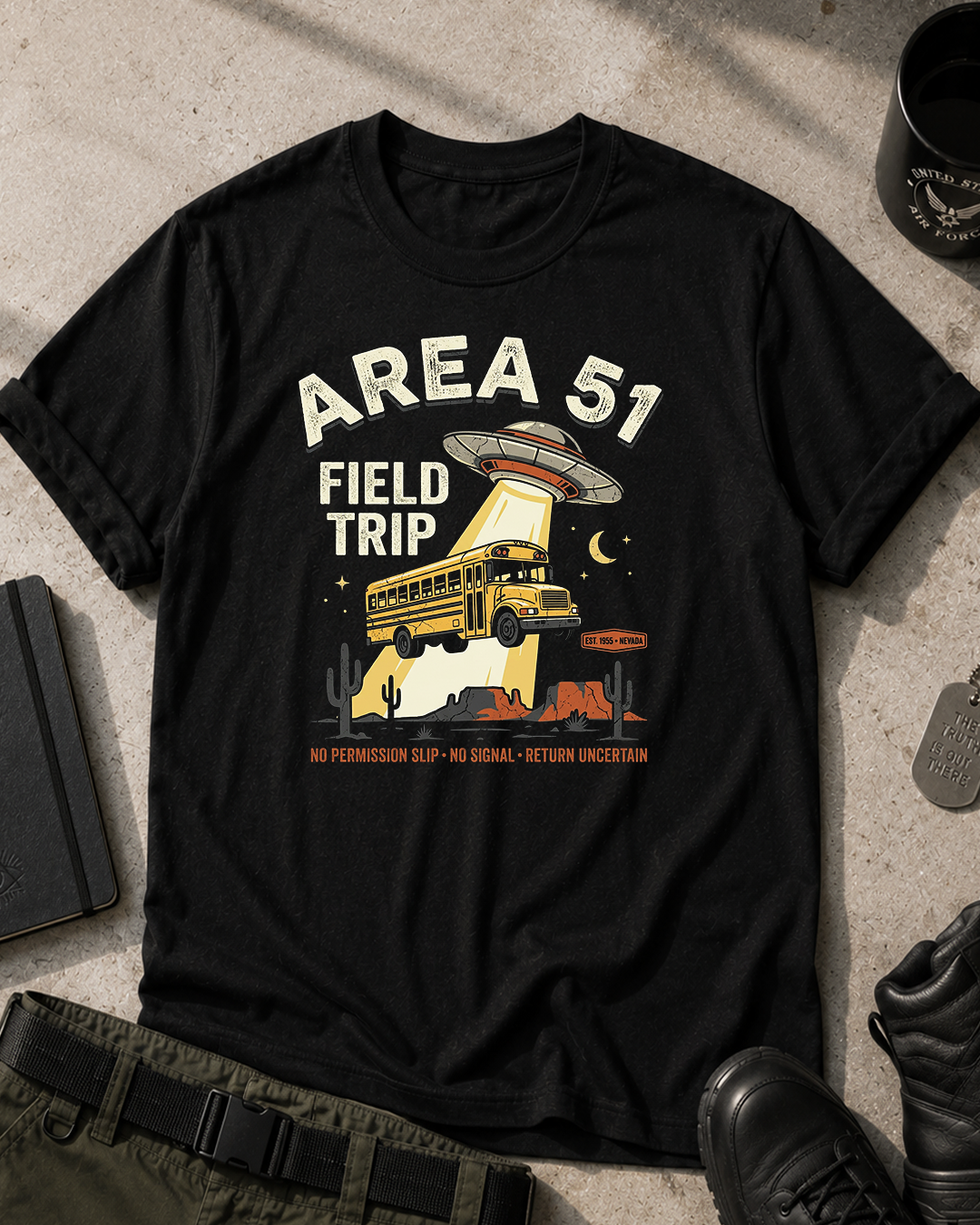 Area 51 Field Trip V2 T-Shirt Printify