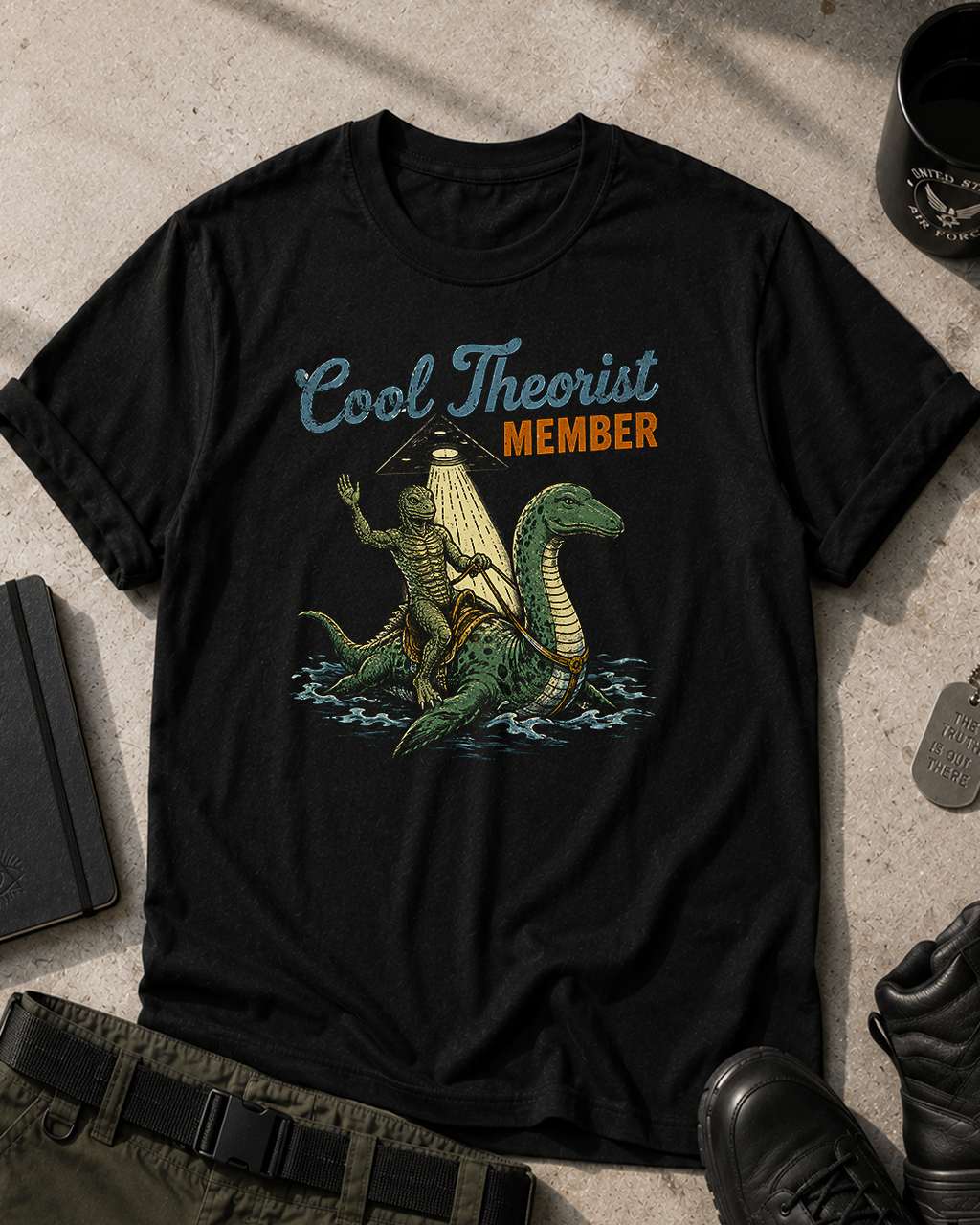 Cool Theorist Member Cryptid T-Shirt Printify