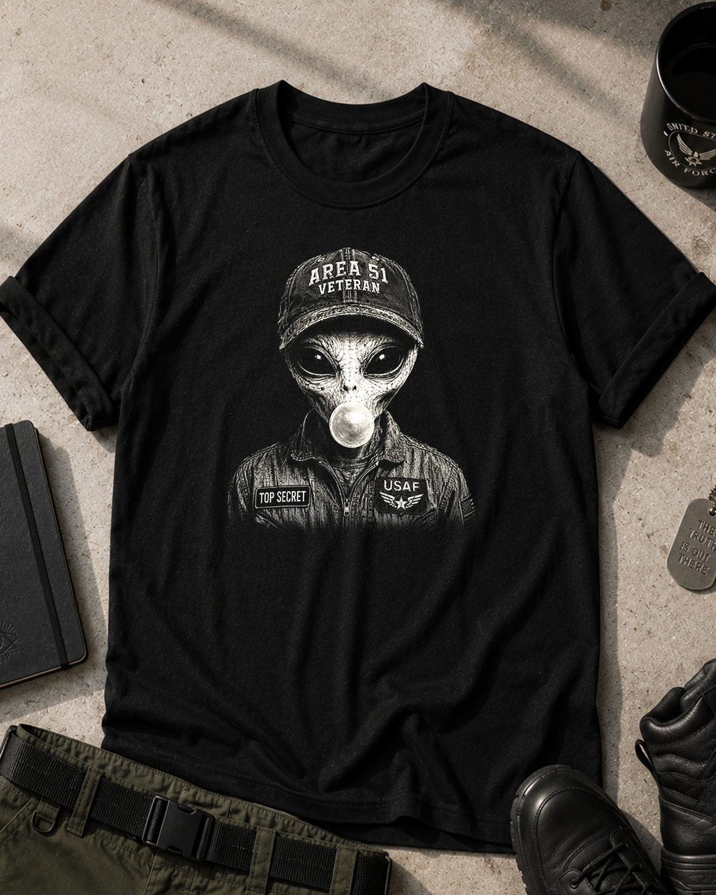 Alien Top Secret Bubblegum T-Shirt