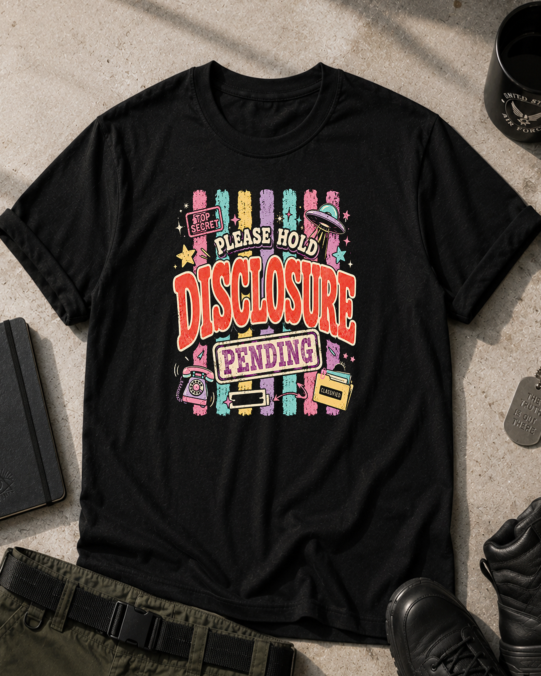 Please Wait! Disclosure Pending T-Shirt