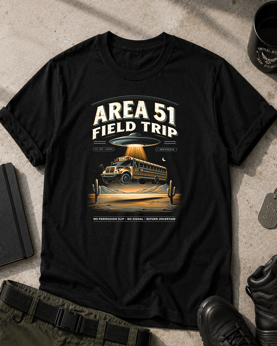 Area 51 Field Trip T-Shirt Printify