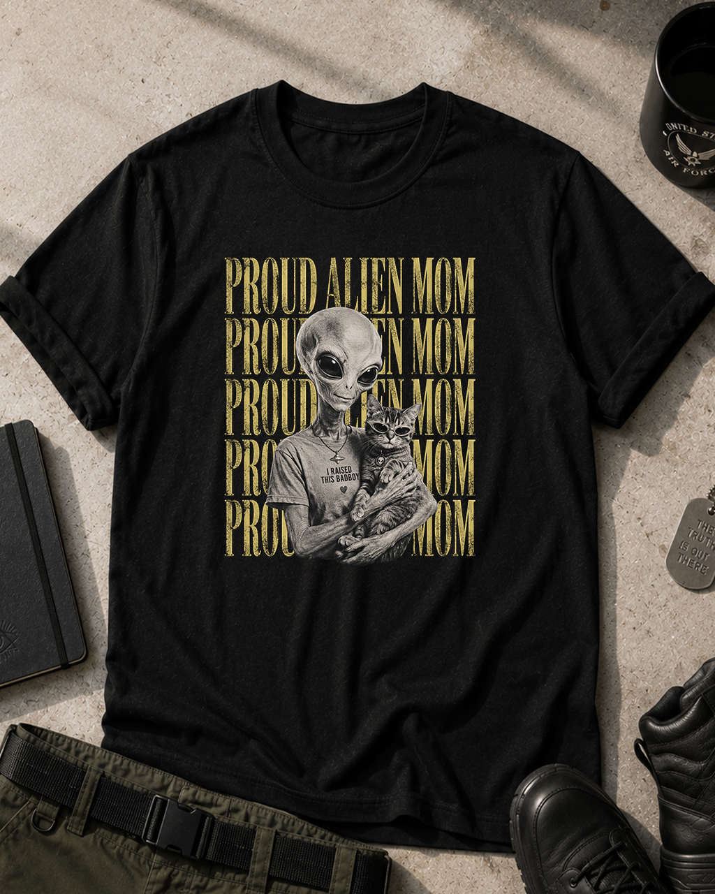 Proud Alien Mom T-Shirt