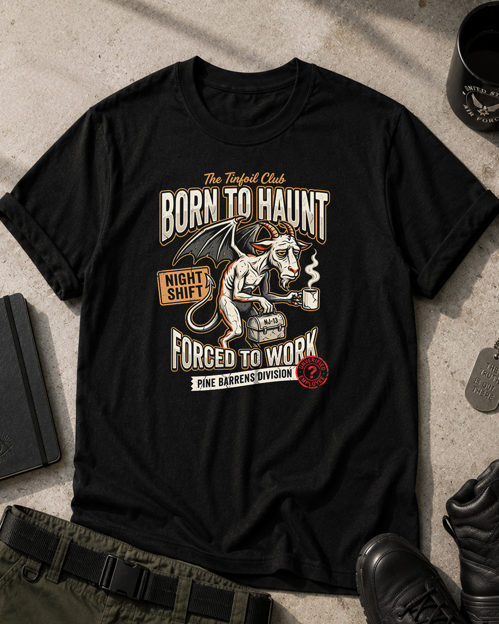Jersey Devil Born To Hunt T-Shirt