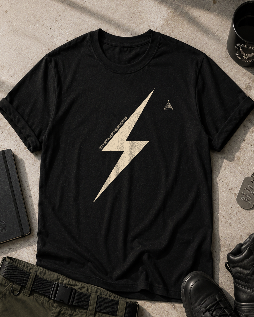 Tinfoil Club Proud Member T-Shirt Printify