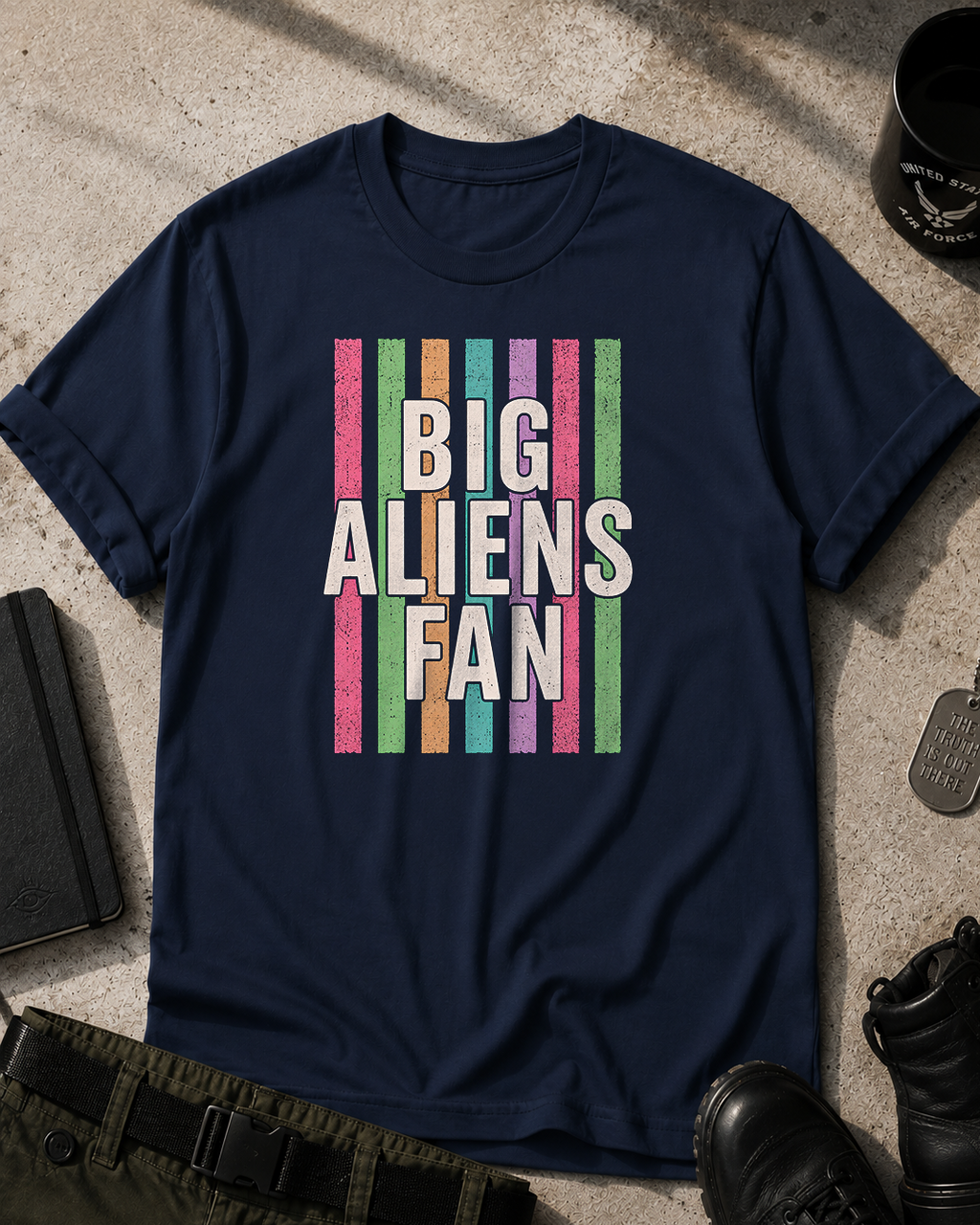 Big Aliens Fan T-Shirt
