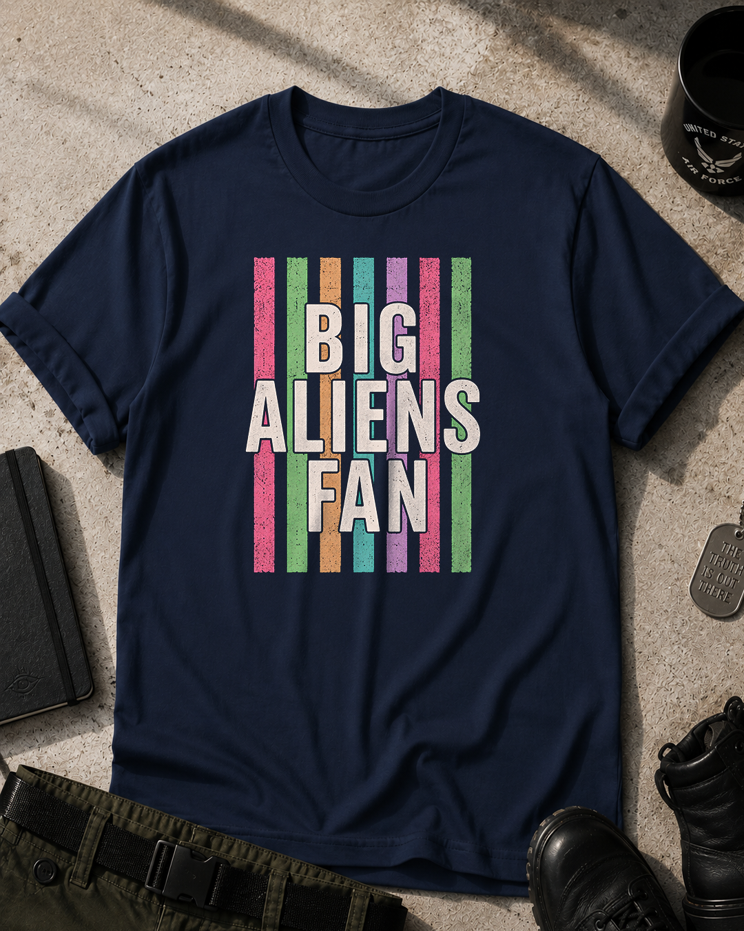 Big Aliens Fan T-Shirt