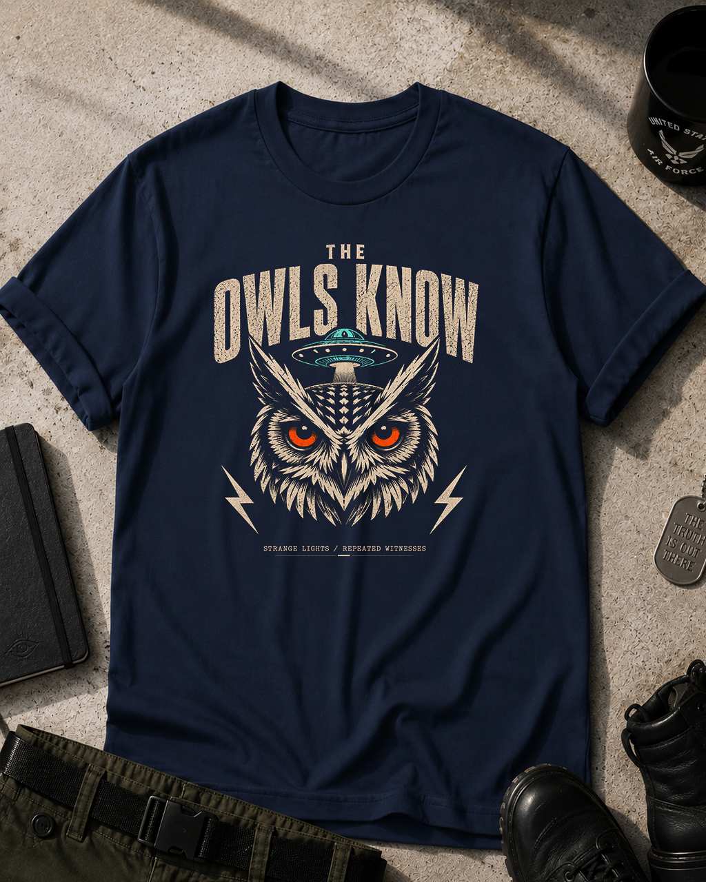 The Owls Know T-Shirt Printify