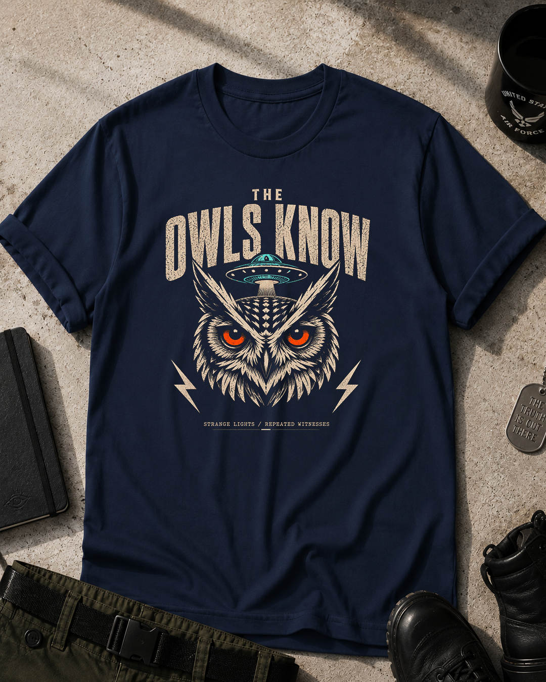 The Owls Know T-Shirt Printify