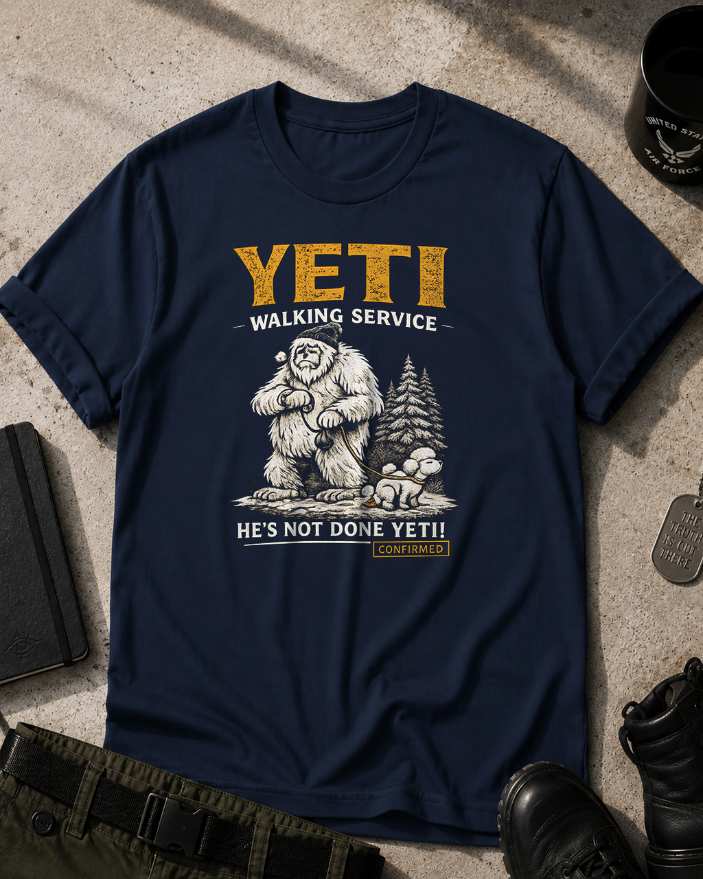 Yeti Walking Service T-Shirt