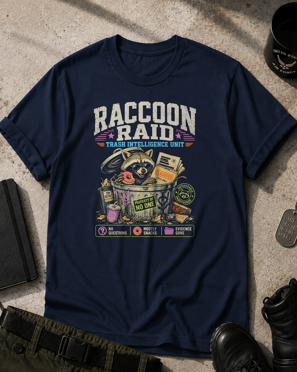 Raccoon Raid T-Shirt