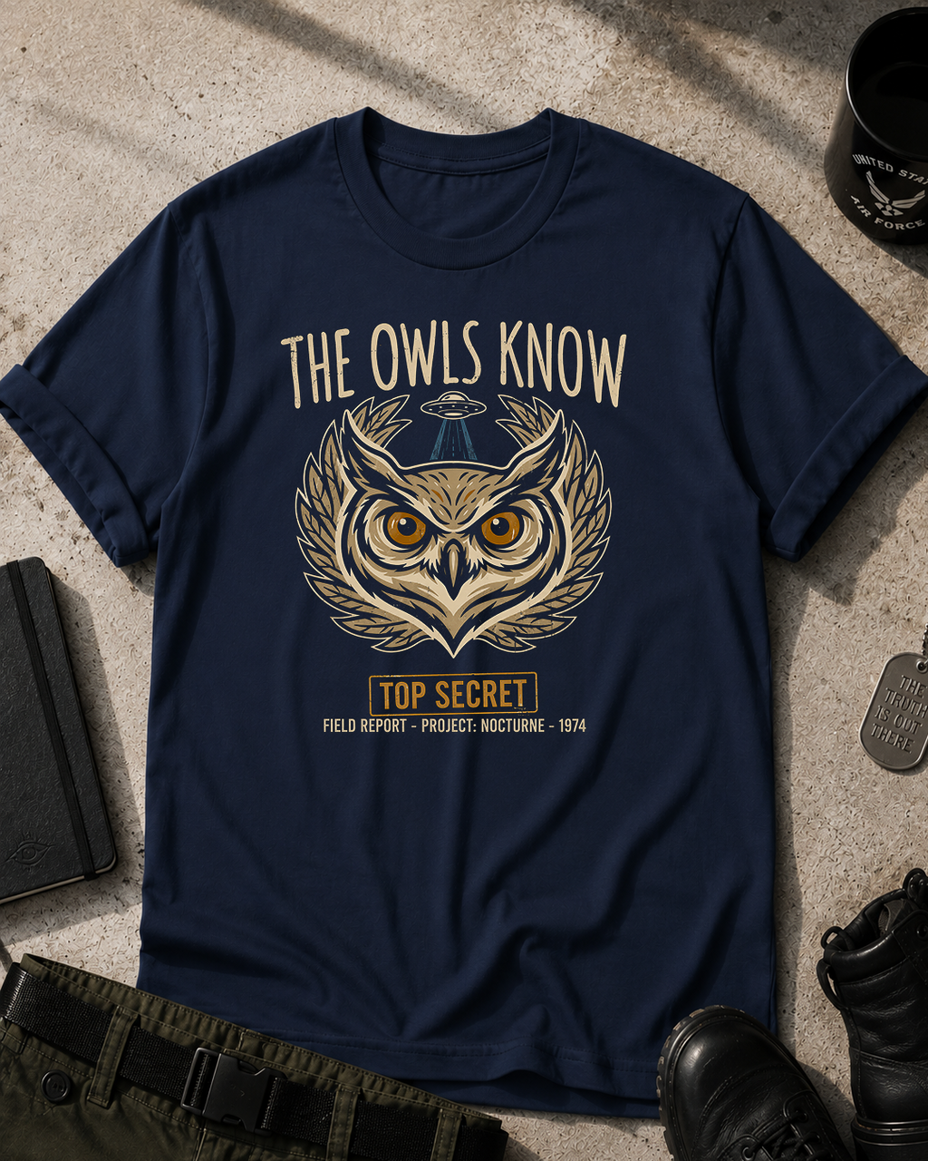 The Owls Know T-Shirt Printify
