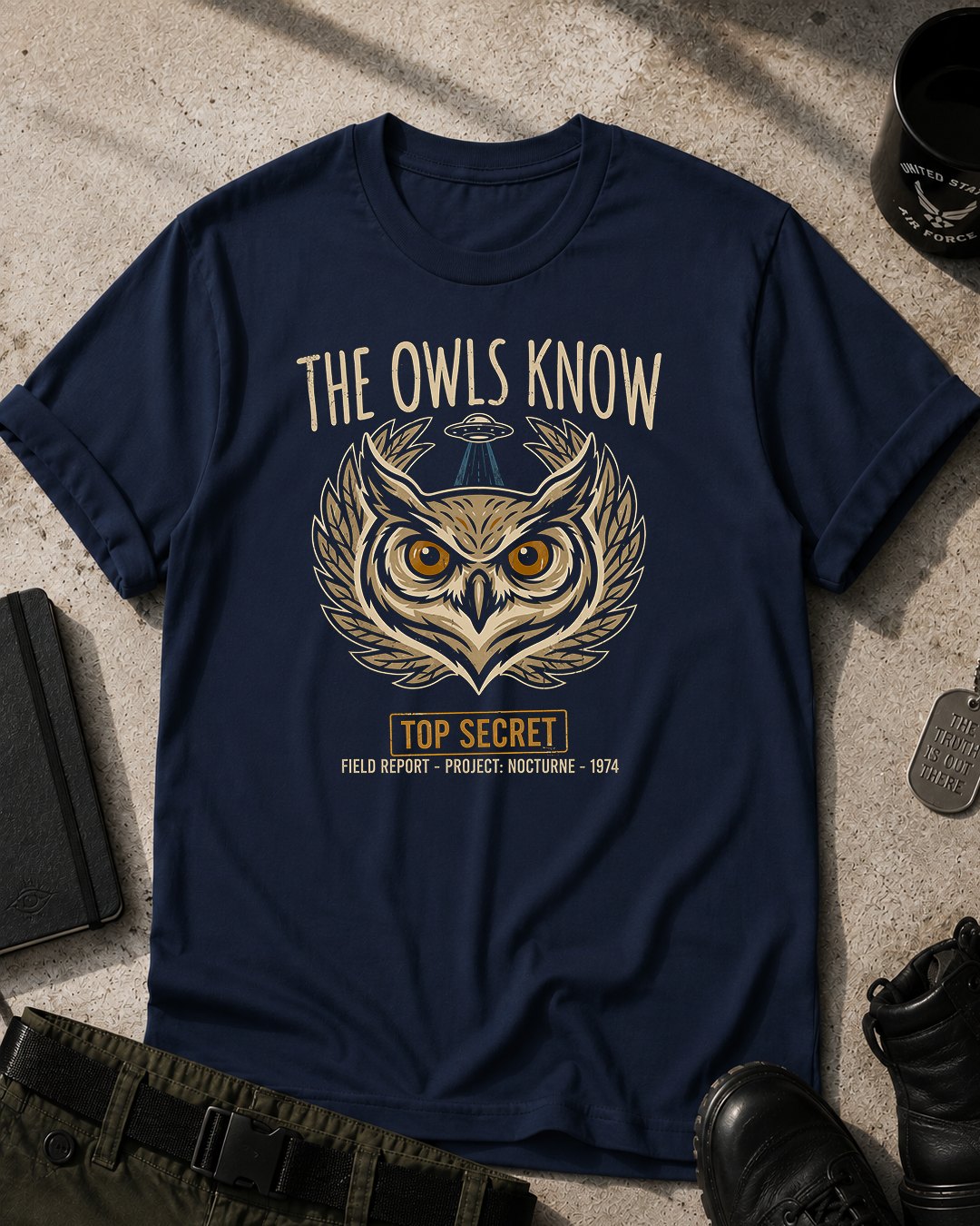 The Owls Know T-Shirt Printify