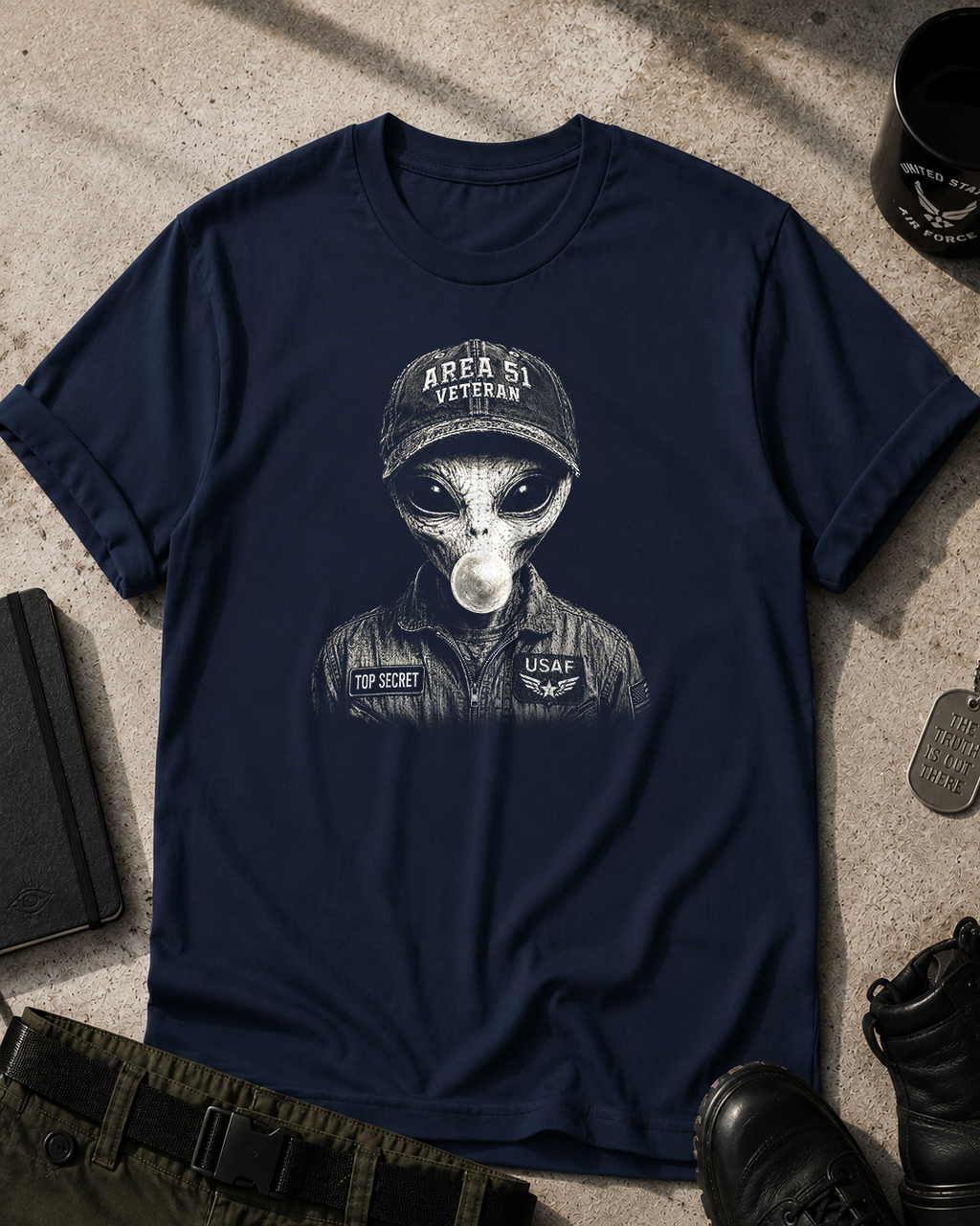 Alien Top Secret Bubblegum T-Shirt