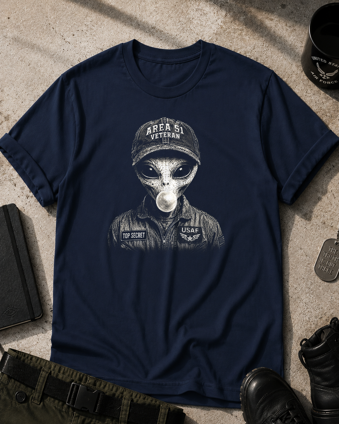 Alien Top Secret Bubblegum T-Shirt