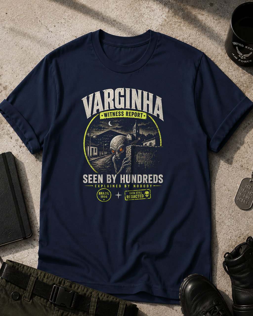 Varginha WItness Report T-Shirt Printify