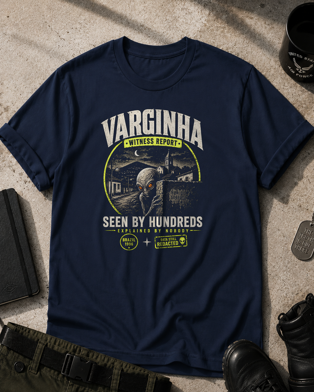 Varginha WItness Report T-Shirt Printify