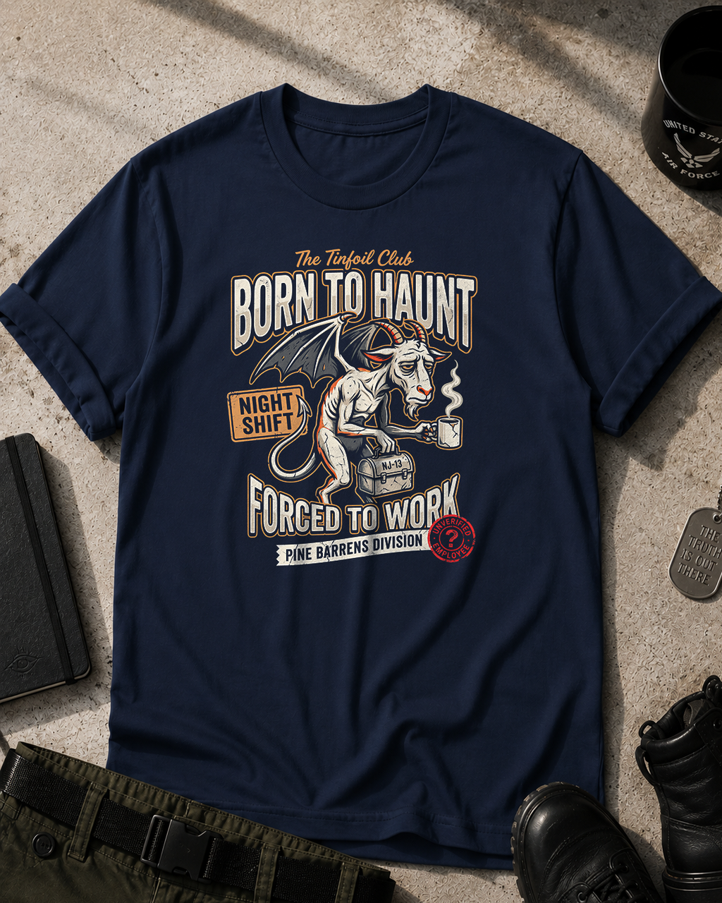 Jersey Devil Born To Hunt T-Shirt