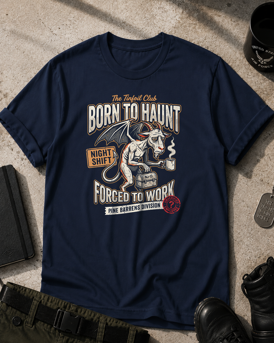 Jersey Devil Born To Hunt T-Shirt