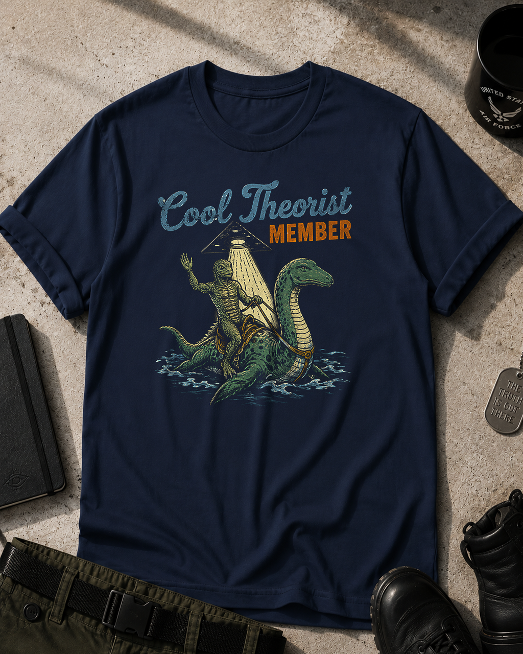 Cool Theorist Member Cryptid T-Shirt Printify