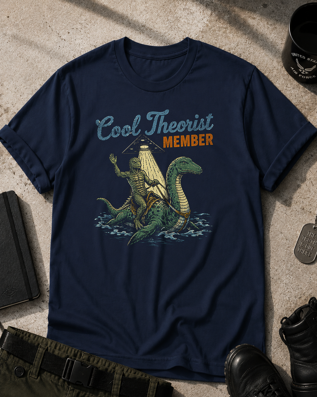 Cool Theorist Member Cryptid T-Shirt Printify