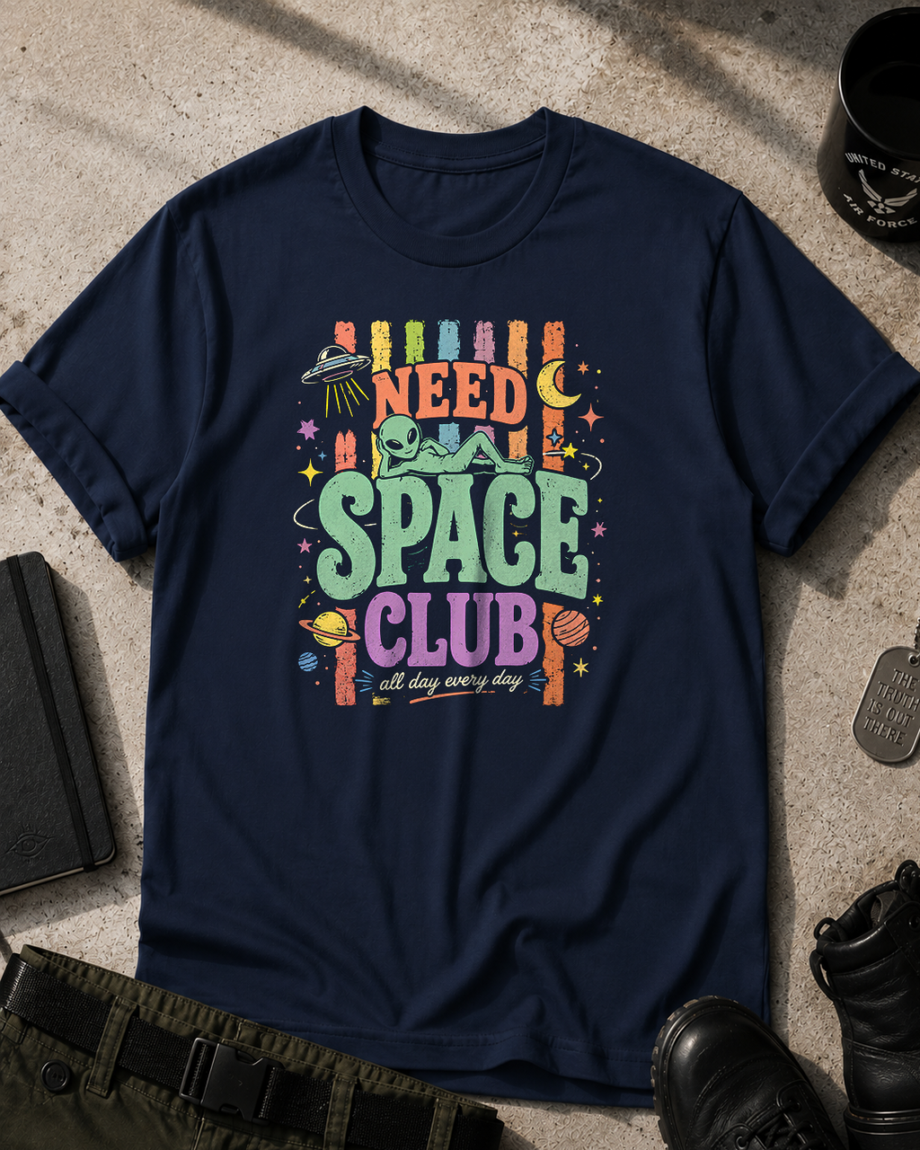 Need Space Club T-Shirt