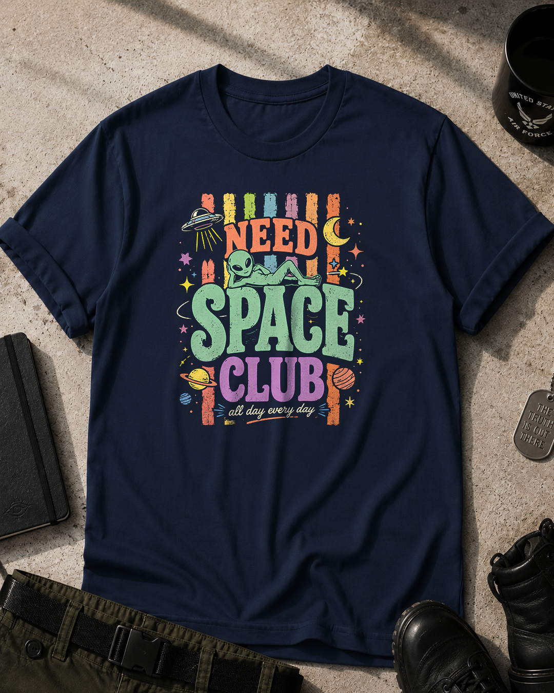 Need Space Club T-Shirt