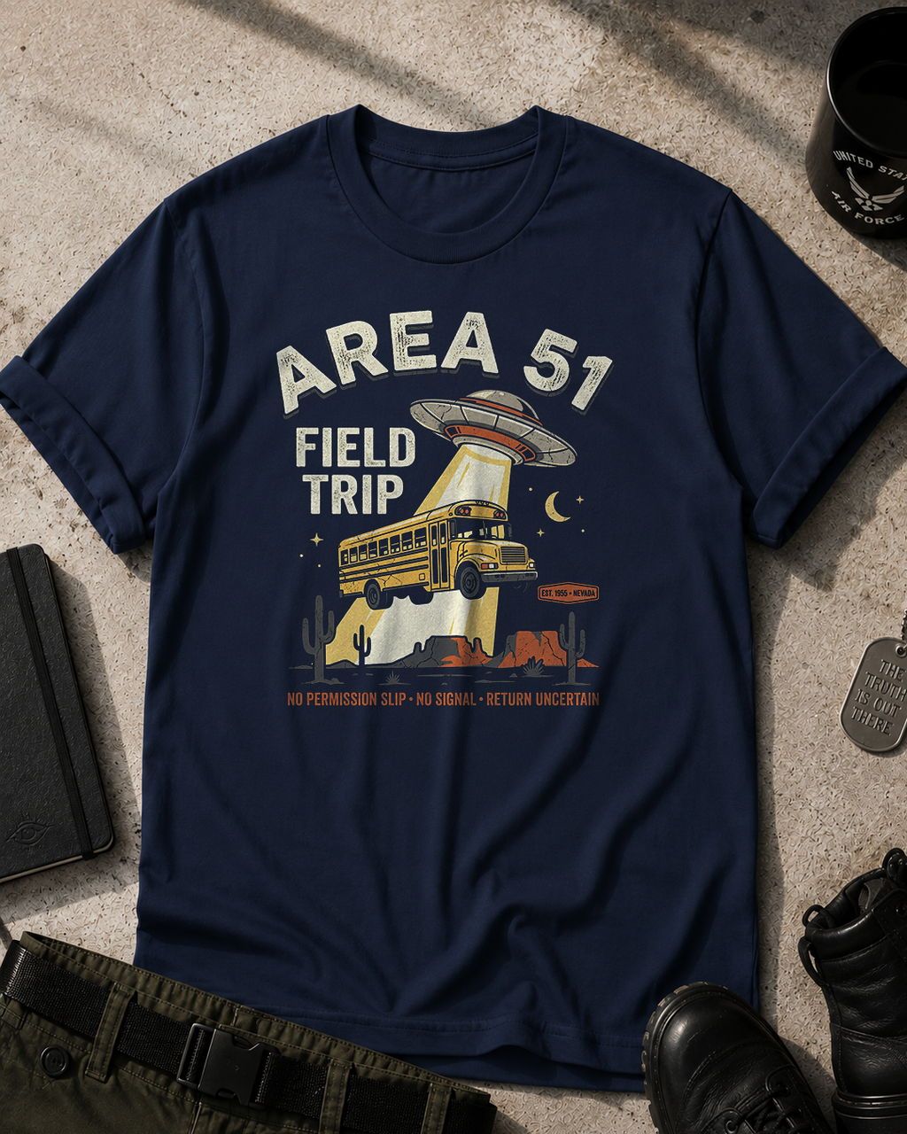Area 51 Field Trip V2 T-Shirt Printify