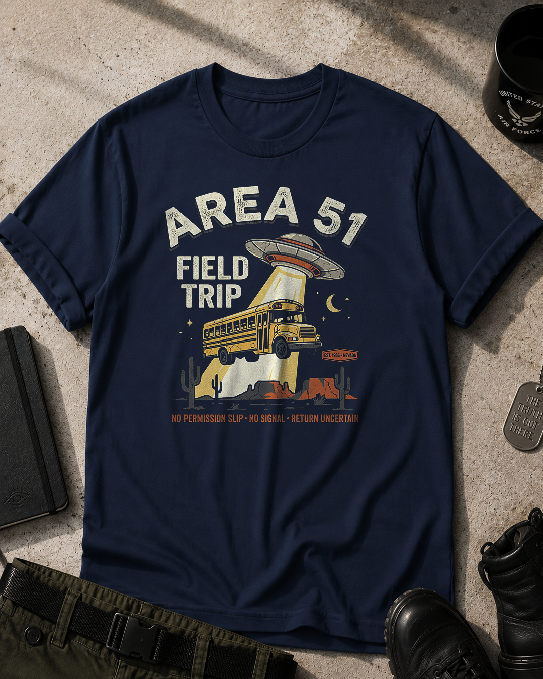 Area 51 Field Trip V2 T-Shirt Printify