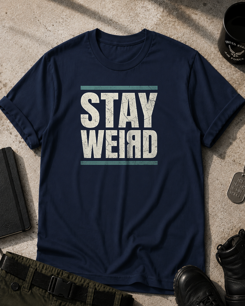 Stay Weird T-Shirt Printify