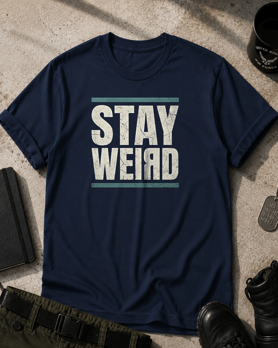 Stay Weird T-Shirt Printify