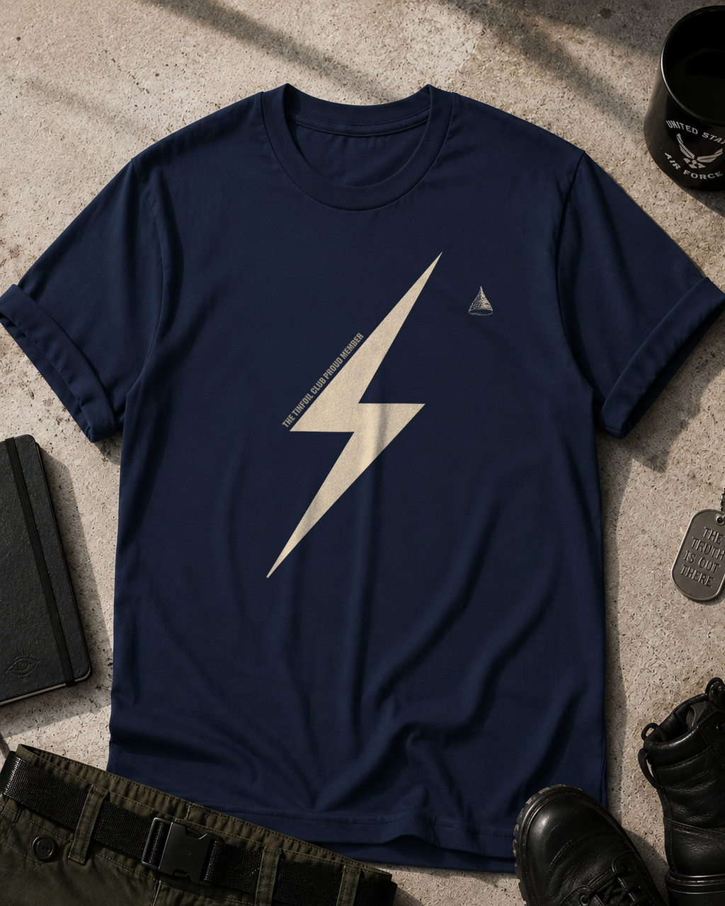Tinfoil Club Proud Member T-Shirt Printify