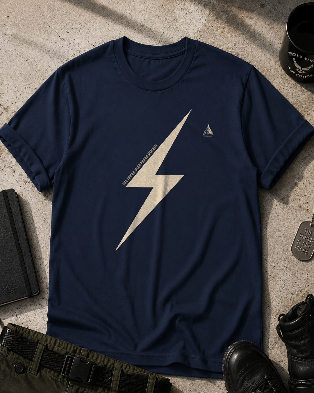Tinfoil Club Proud Member T-Shirt Printify