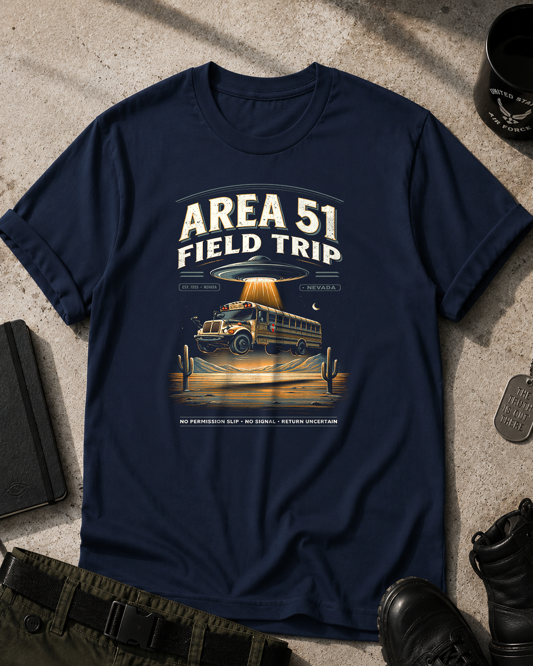 Area 51 Field Trip T-Shirt Printify