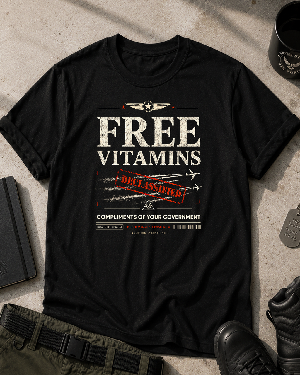 Free Vitamins T-Shirt