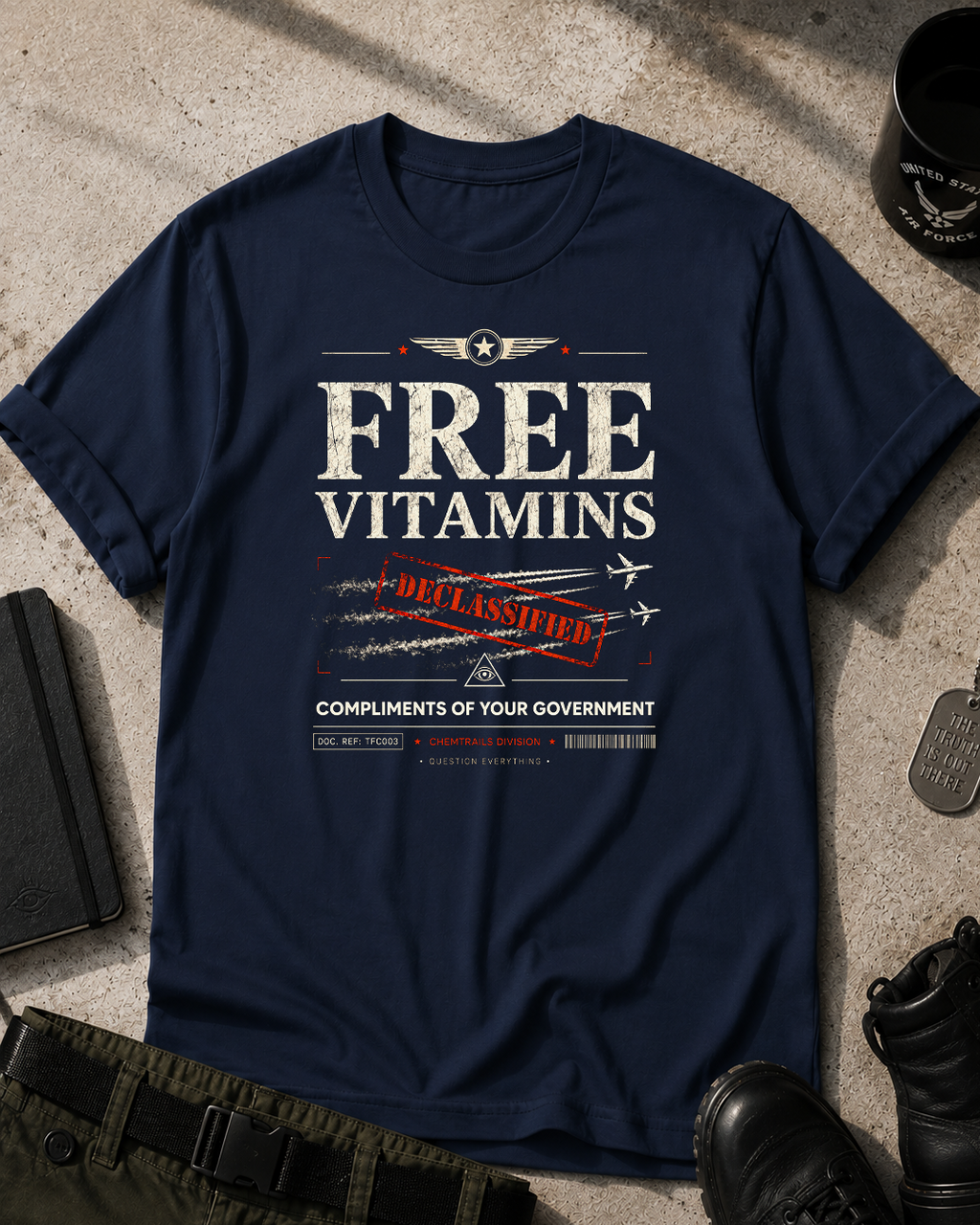 Free Vitamins T-Shirt