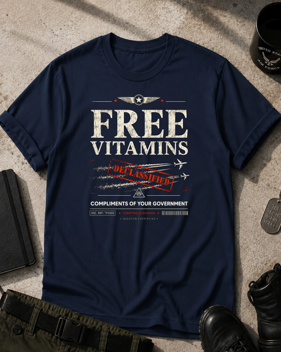 Free Vitamins T-Shirt