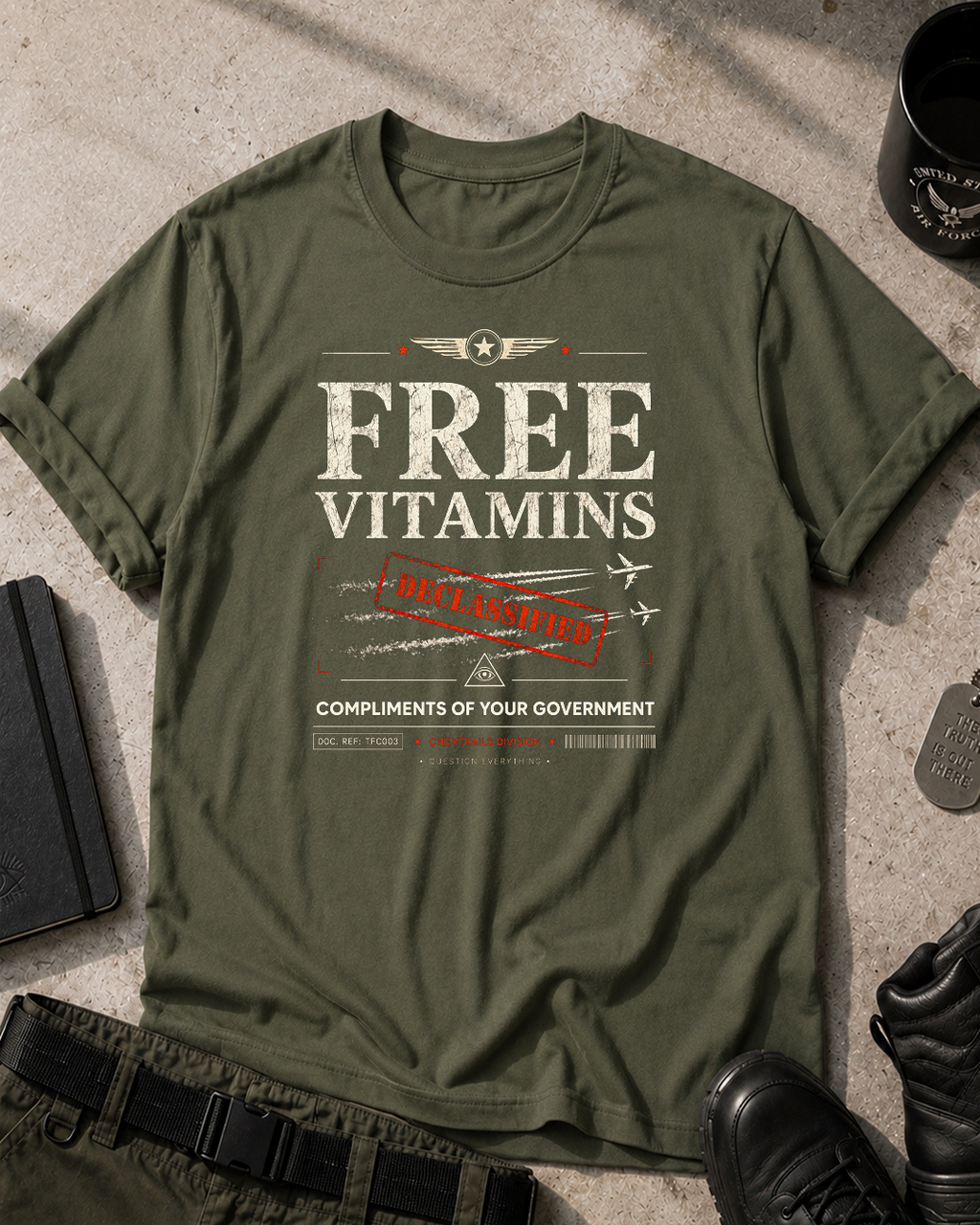 Free Vitamins T-Shirt