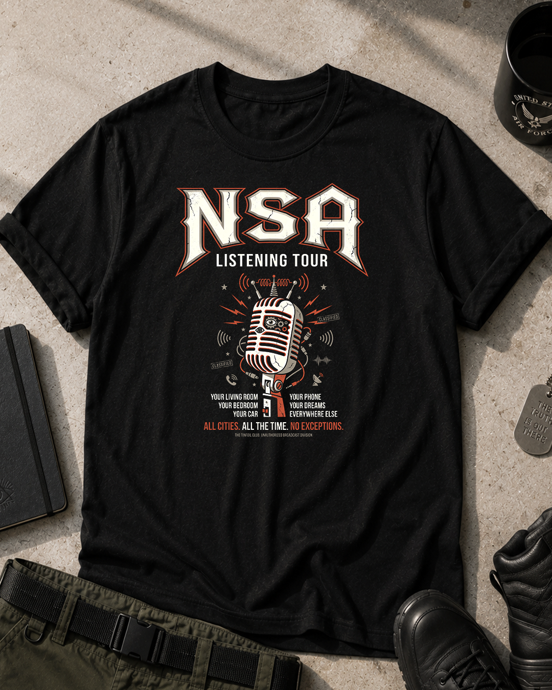 NSA Listening Tour T-Shirt