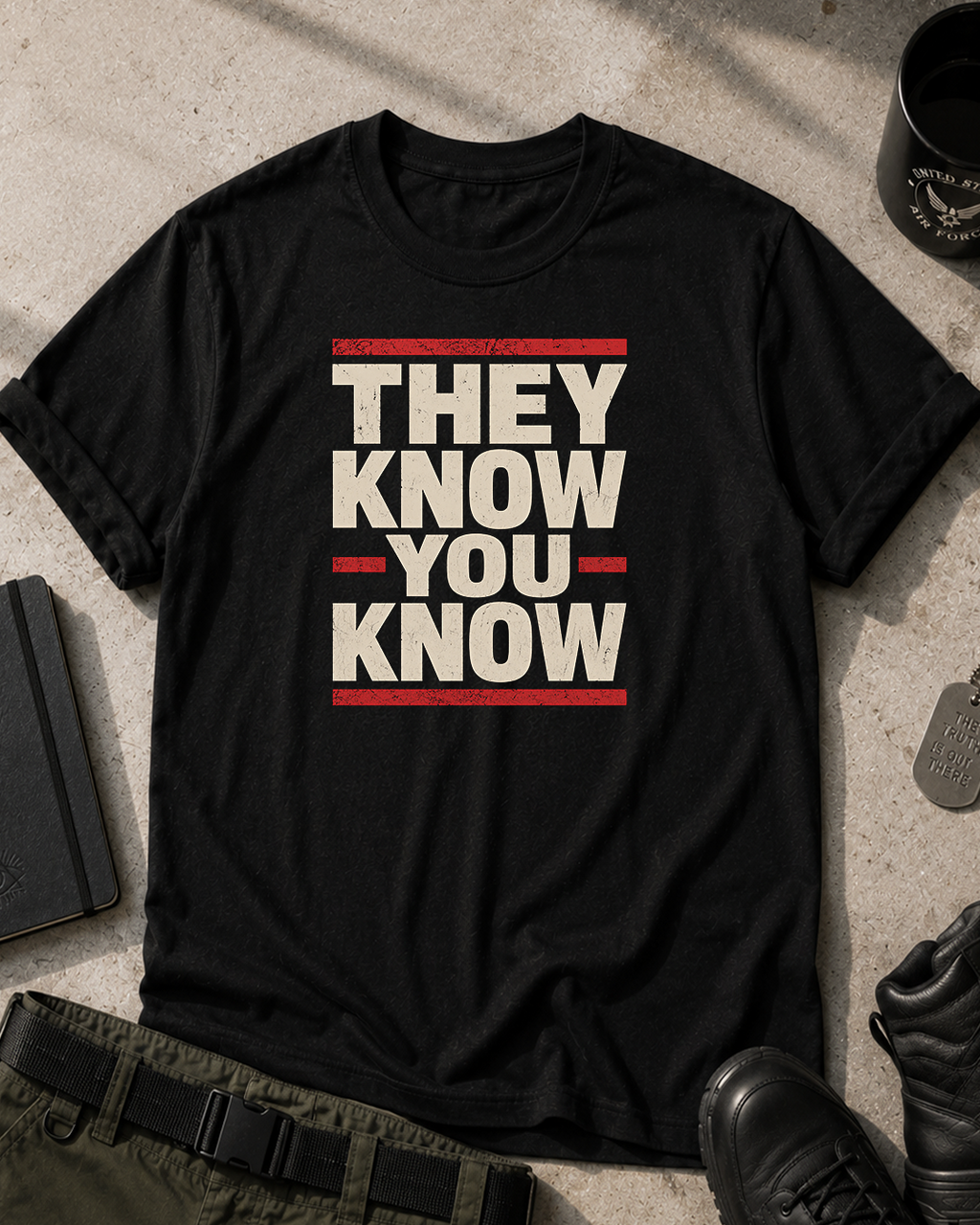 They Know You Know T-Shirt