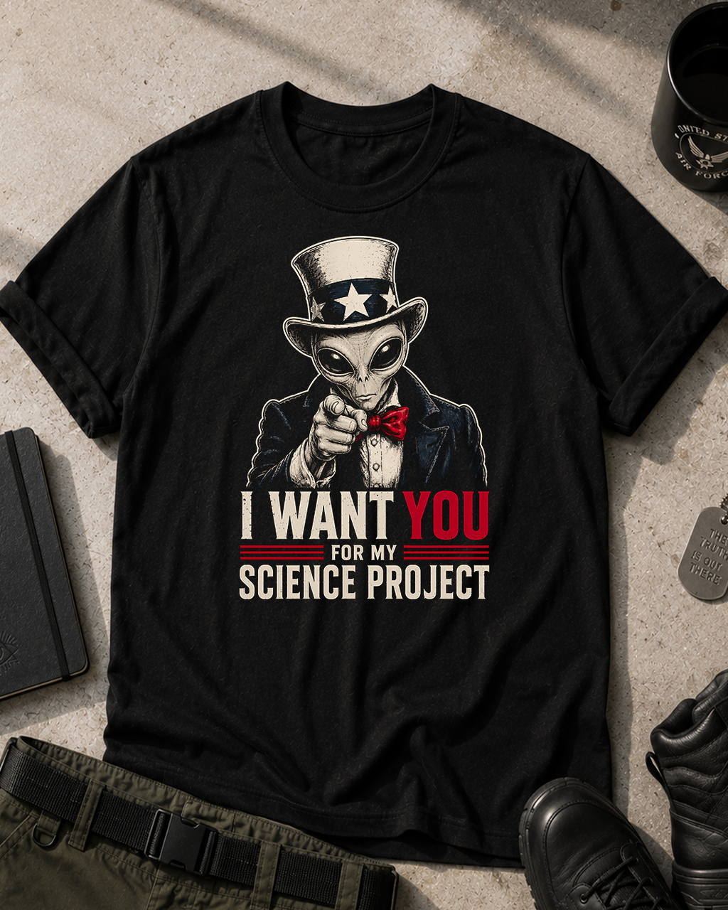 I Want You For My Science Project T-Shirt