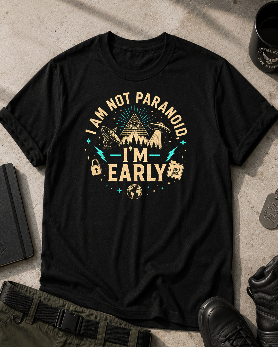 Not Paranoid. Early T-Shirt