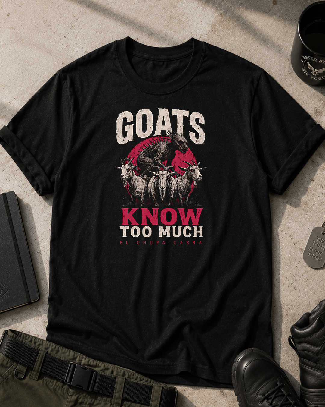 Chupacabra Goats T-Shirt