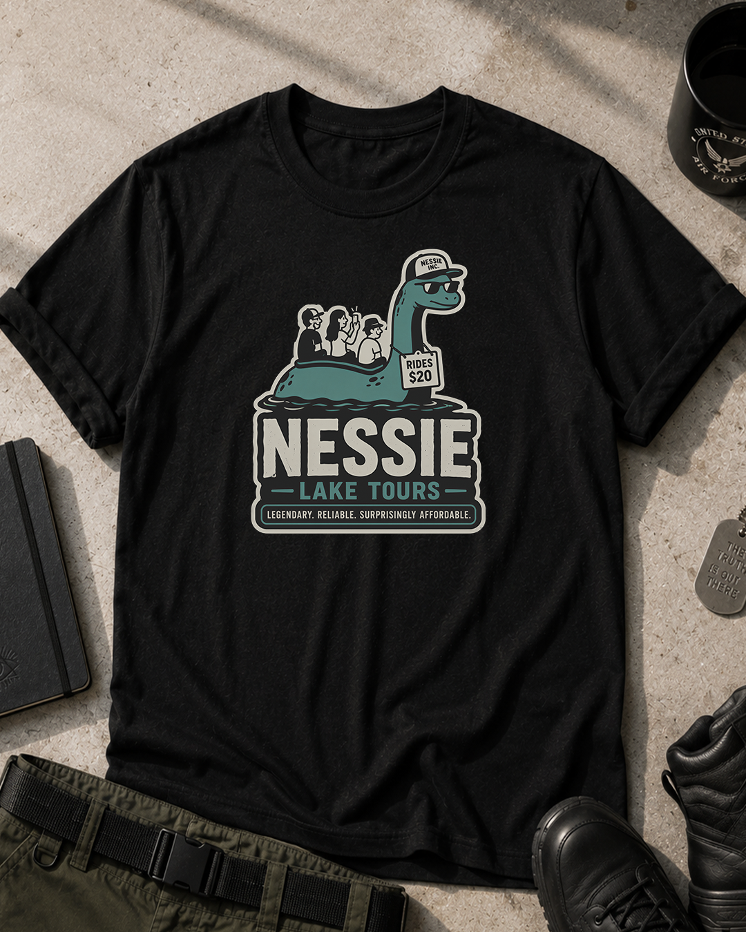 Nessie Lake Tours T-Shirt