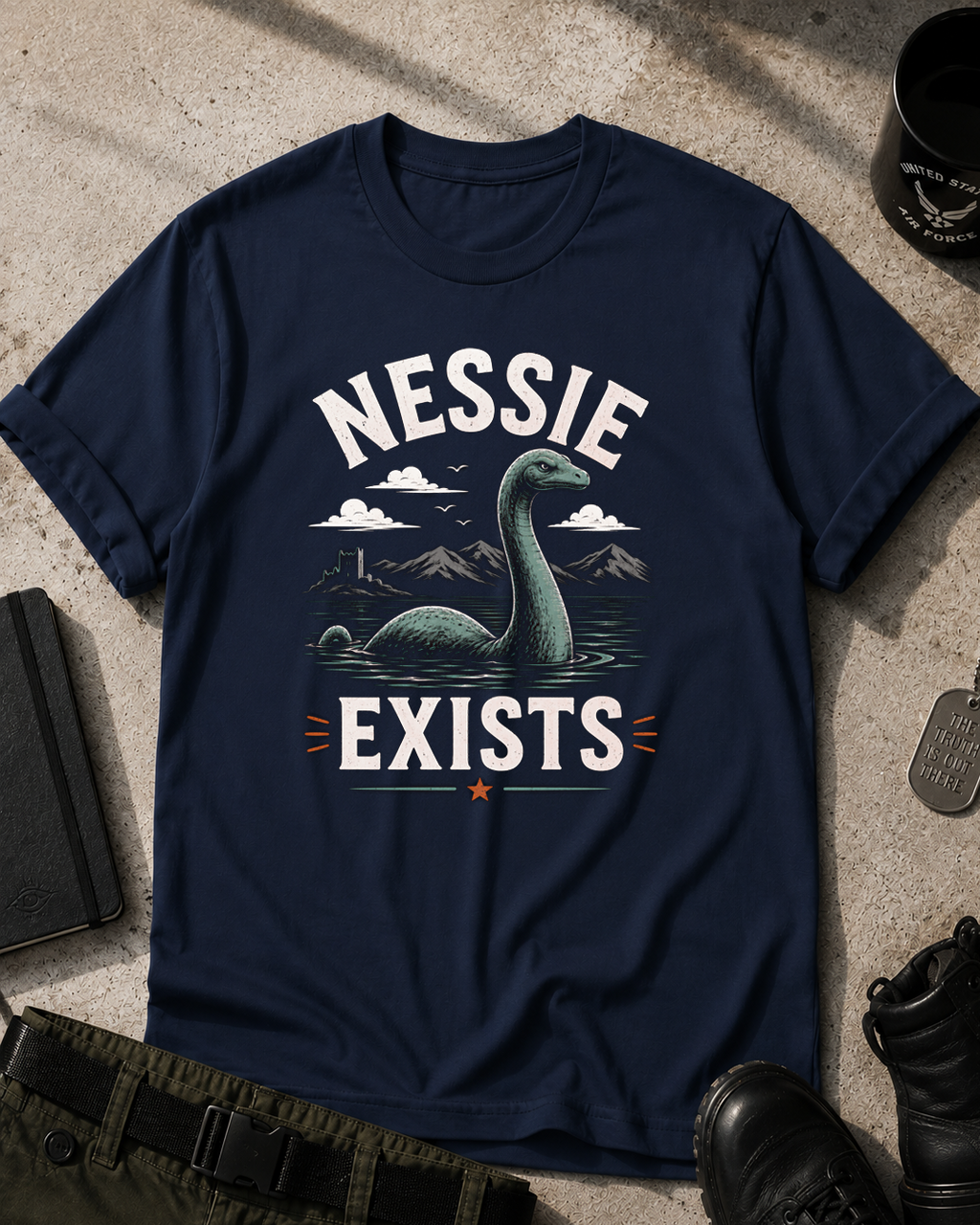 Nessie Exists T-Shirt