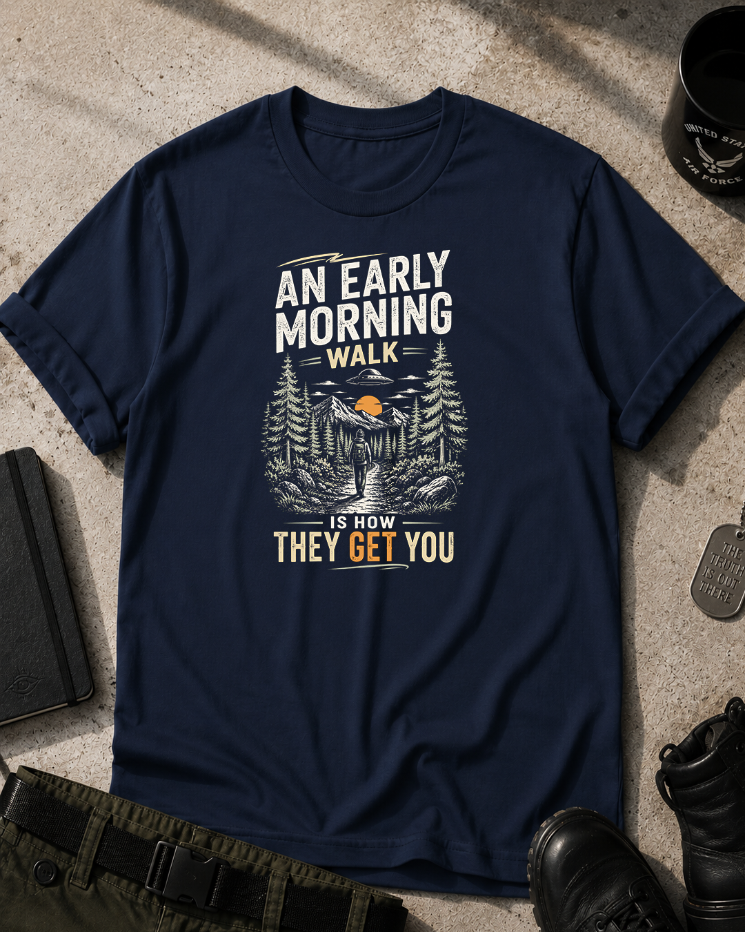 Early Morning Walk T-Shirt