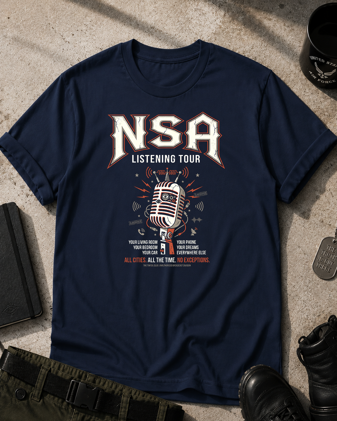 NSA Listening Tour T-Shirt