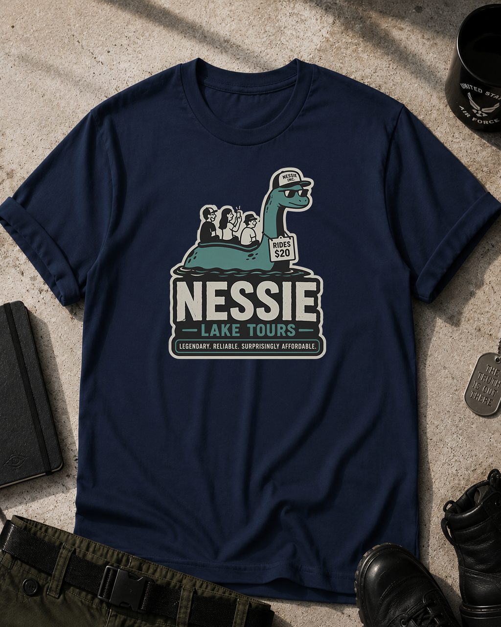 Nessie Lake Tours T-Shirt
