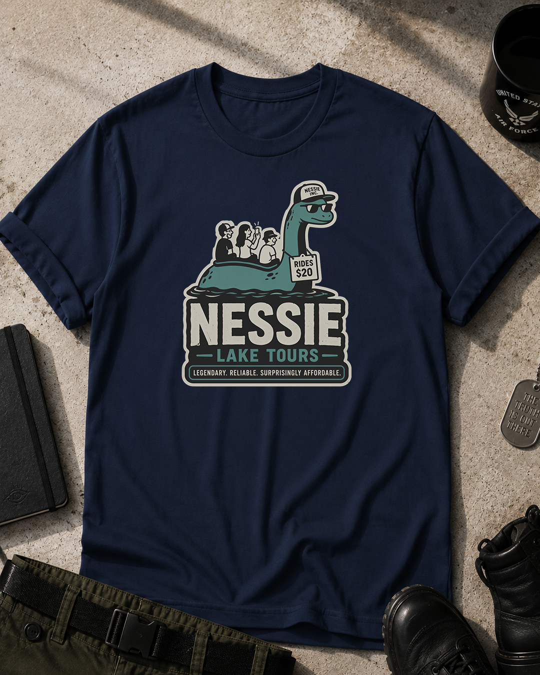 Nessie Lake Tours T-Shirt