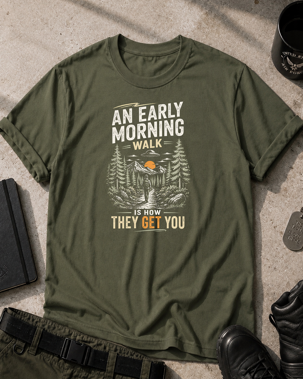 Early Morning Walk T-Shirt