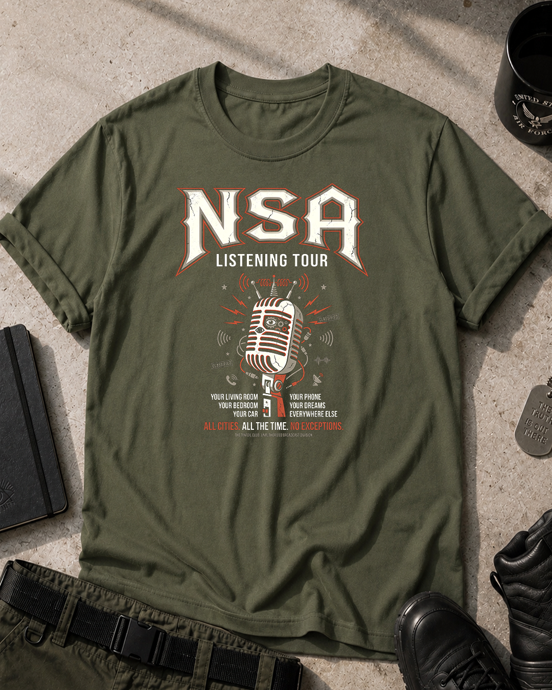 NSA Listening Tour T-Shirt